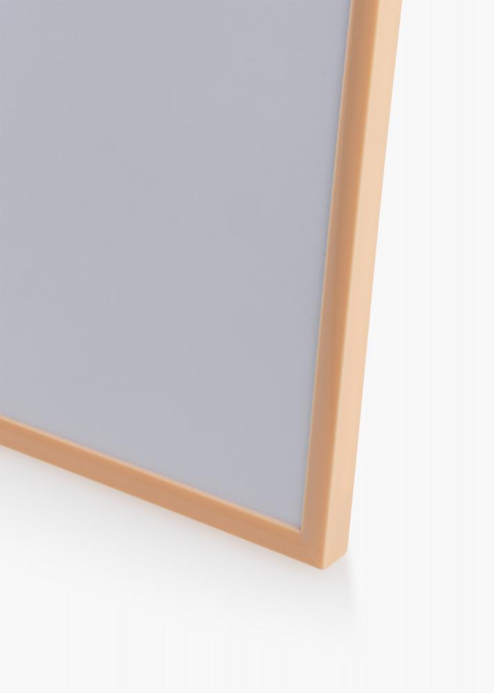 Ram med passepartou Frame New Lifestyle Apricot 70x100 cm - Picture Mount White 59.4x84 cm