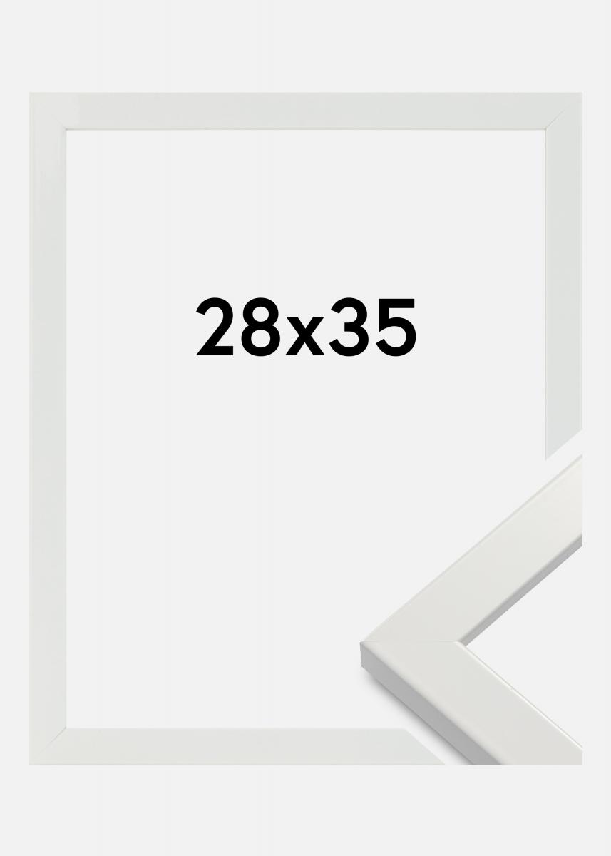 Buy Frame White Wood Glossy 28x35 cm here BGASTORE.IE
