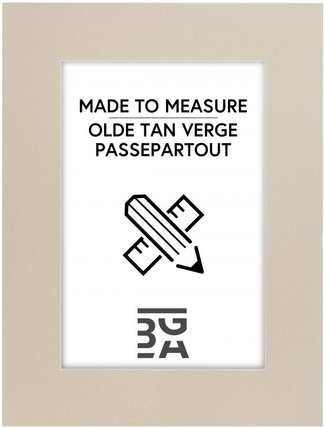 Egen tillverkning - Passepartouter Mount Olde Tan Verge - Custom Size