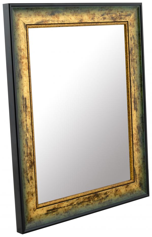 Ramverkstad Mirror Roxen Gold Melerad - Custom Size