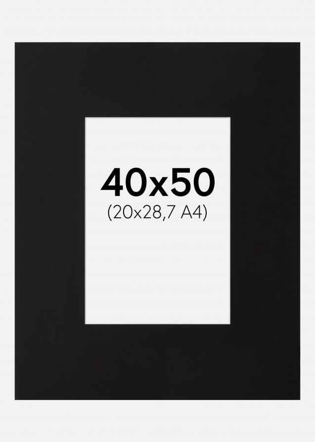 Galleri 1 Mount XL Black (White Core) 40x50 cm (20x28,7 - A4)