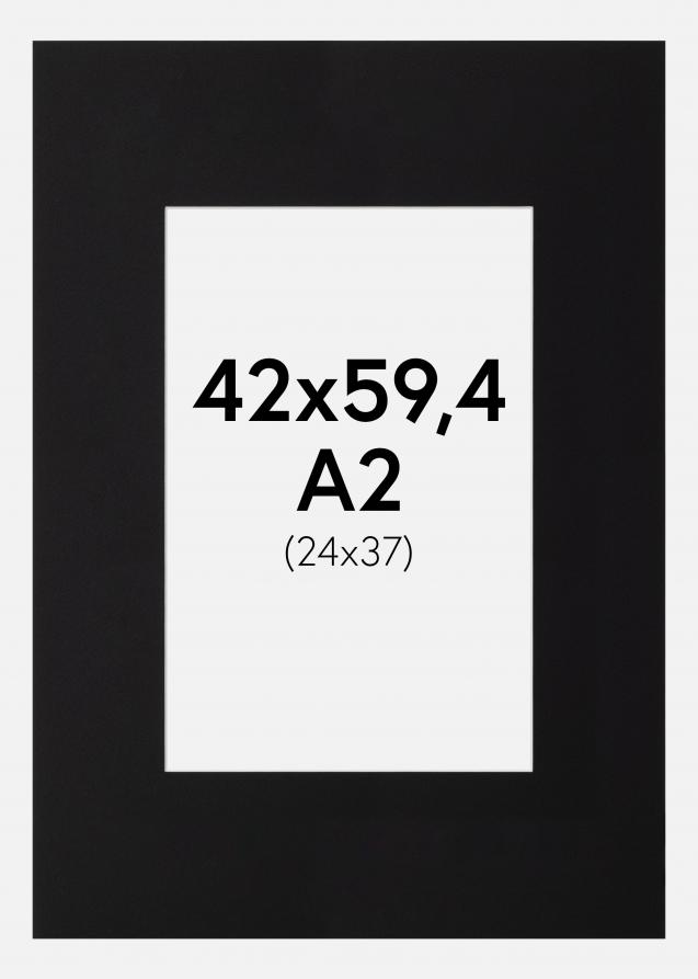 Galleri 1 Mount Canson Black (White Core) 42x59,4 cm (24x37)