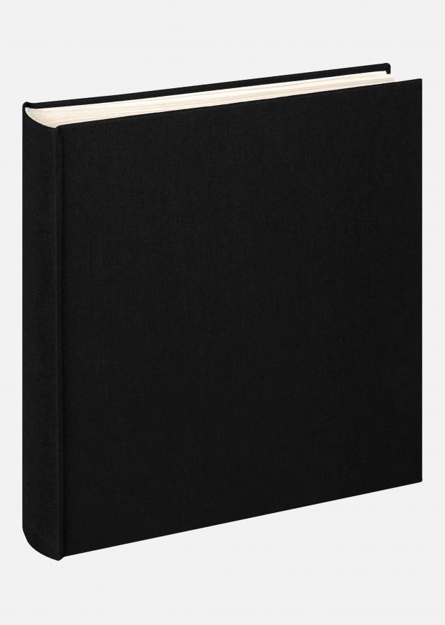 Walther Cloth Album Black - 28x29 cm (100 White pages / 50 sheets)