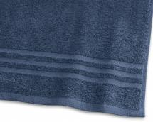 Borganäs of Sweden Guest Towel Basic Terrycloth - Marine Blue 30x50 cm