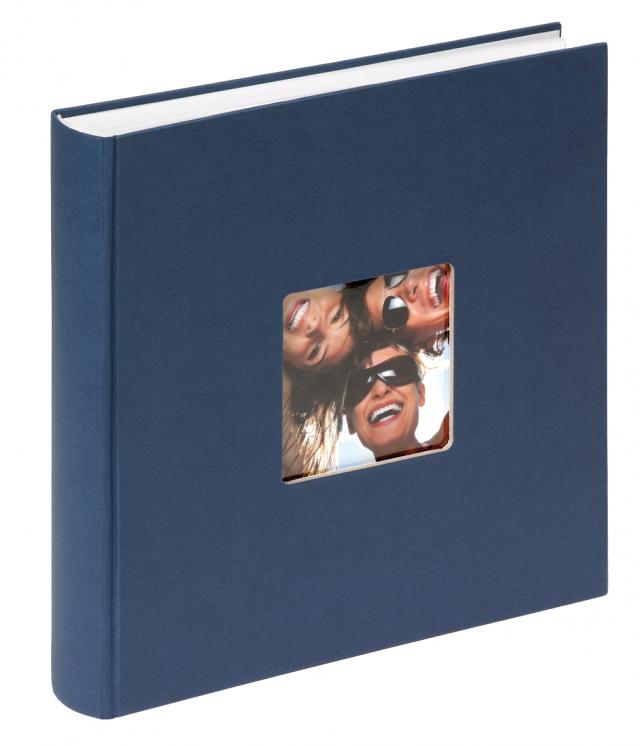 Walther Fun Album Blue - 30x30 cm (100 White pages / 50 sheets)