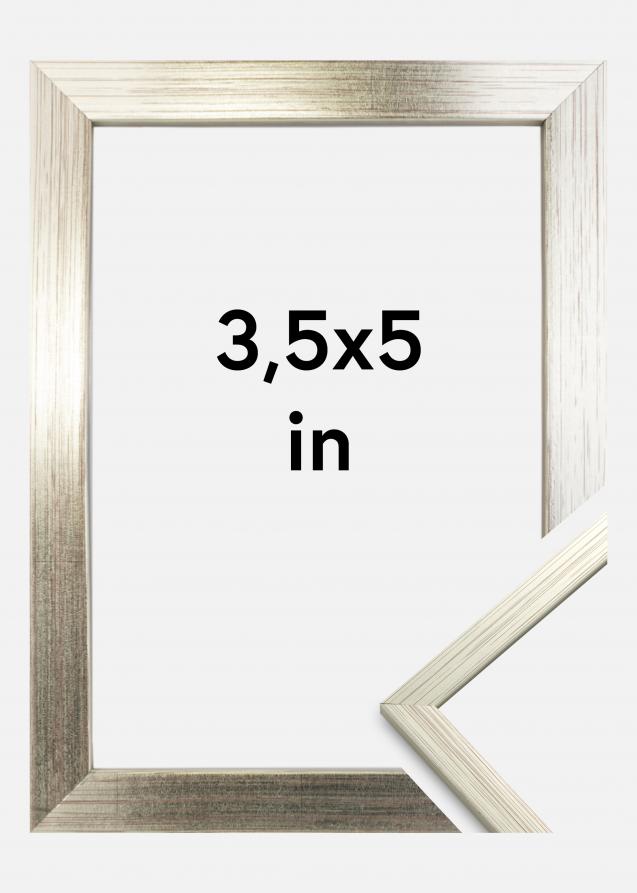 Galleri 1 Frame Edsbyn Acrylic glass Silver 3.5x5 inches (8.89x12.7 cm)