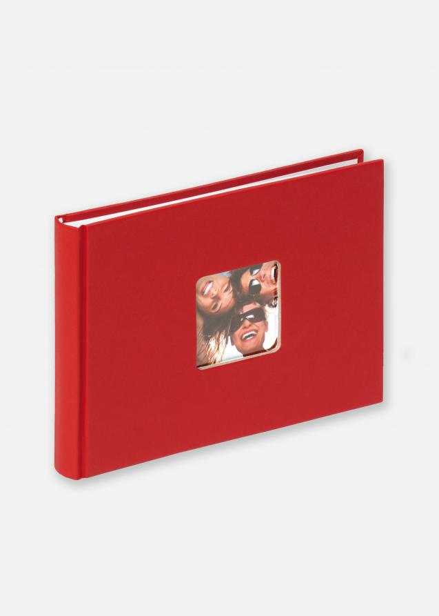 Walther Fun Album Red - 22x16 cm (40 White pages / 20 sheets)