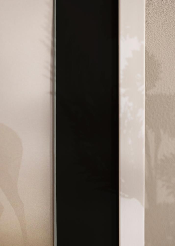 Ram med passepartou Frame Stilren White 50x60 cm - Picture Mount Black 40x50 cm