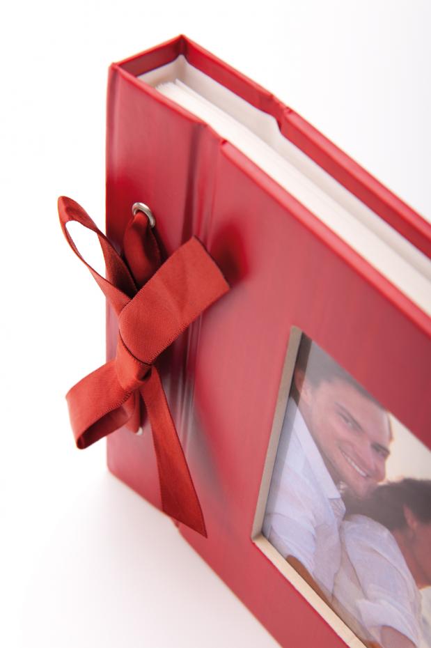 Walther Trendline Photo Album Red - 23.5x16 cm (40 White pages / 20 sheets)