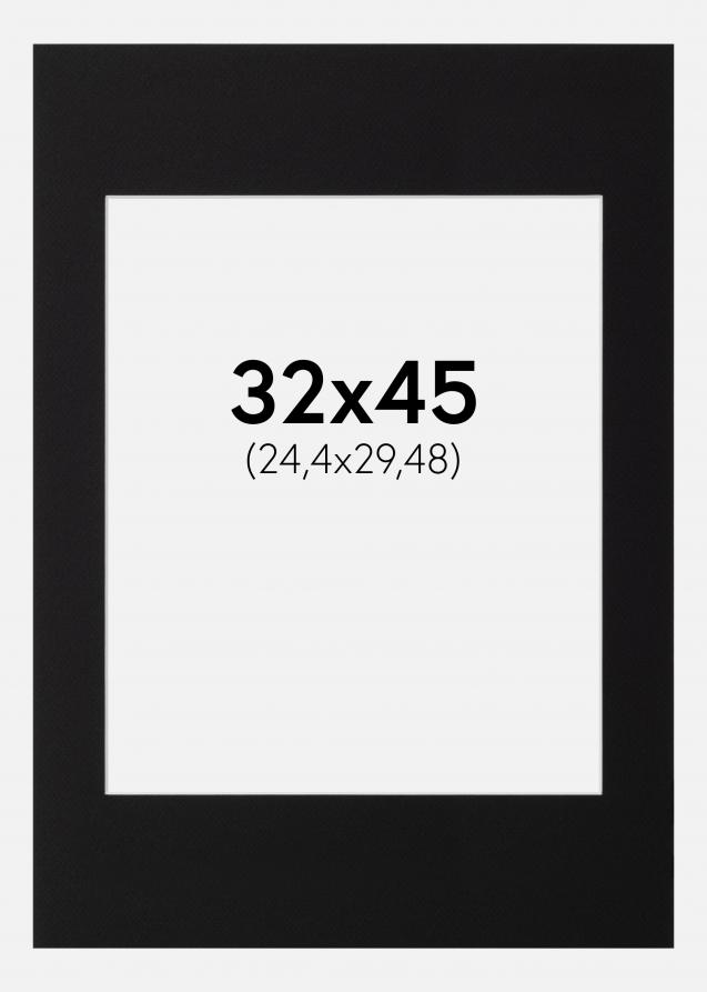 Artlink Mount Black Standard (White Core) 32x45 cm (24,4x29,48)