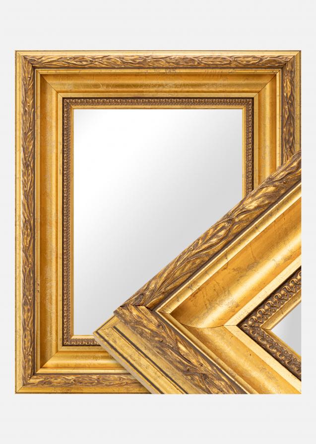 Ramverkstad Mirror Egypt Ornament Gold - Custom Size