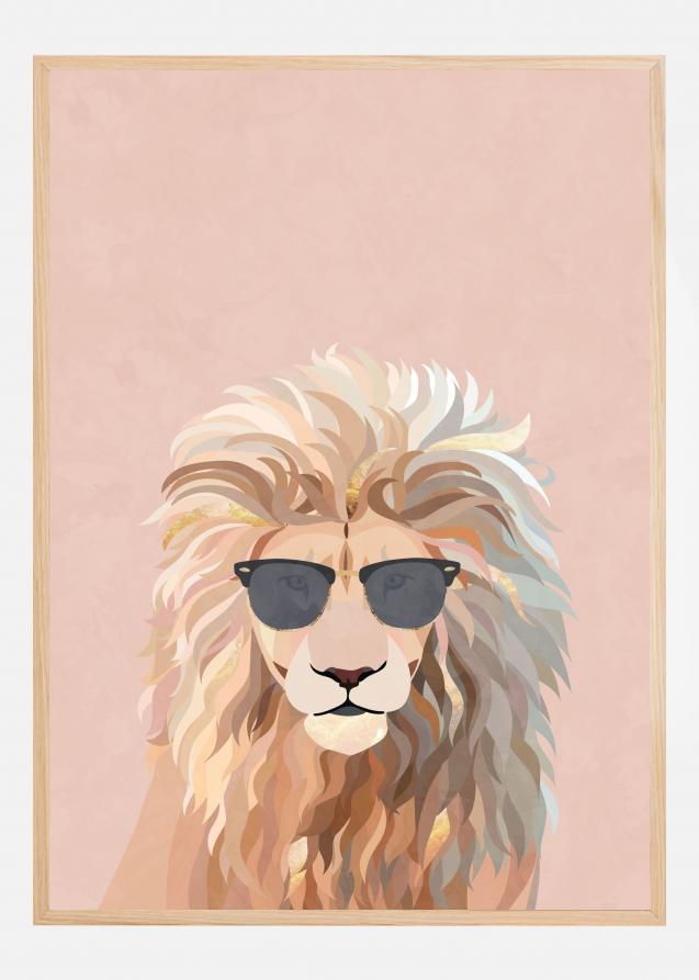 Bildverkstad Cool cat lion Poster