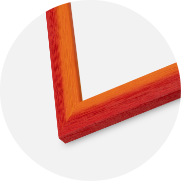 Jämtlands Ramfabrik Frame Cornwall Acrylic Glass Red 70x100 cm