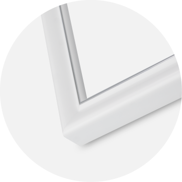 Jämtlands Ramfabrik Frame Canterbury Acrylic Glass White 59.4x84 cm (A1)