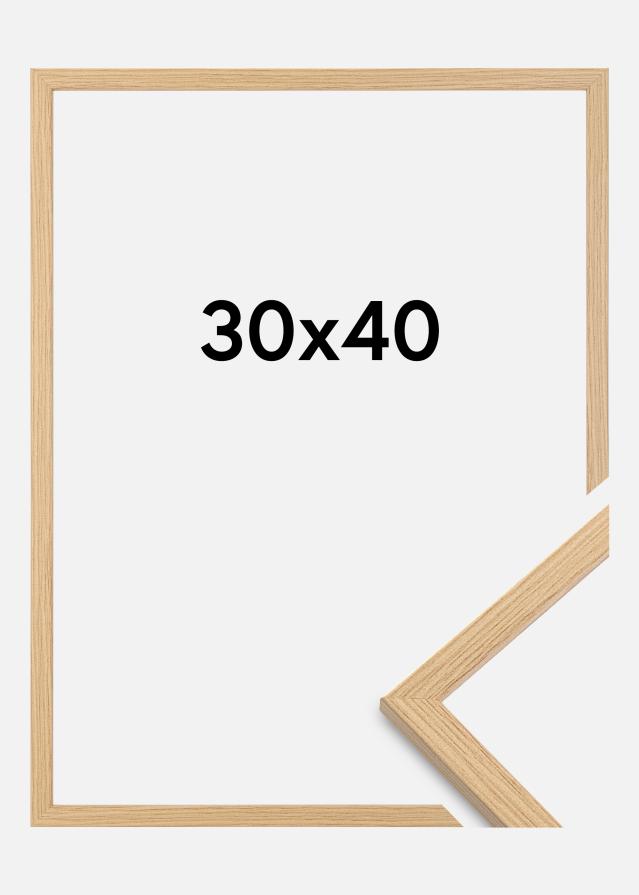 Estancia Frame Valbo Acrylic Glass Oak 30x40 cm