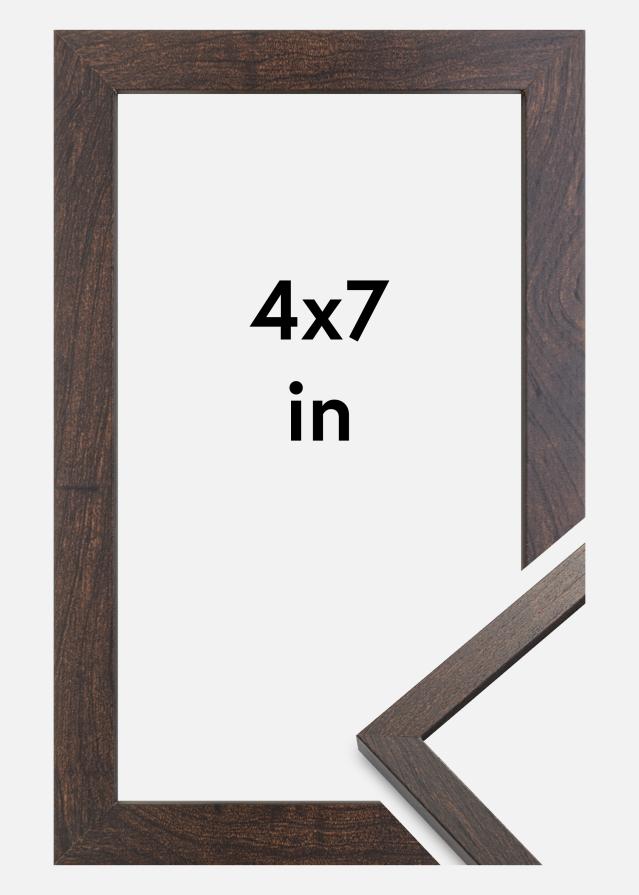 Artlink Frame Trendy Acrylic glass Walnut 4x7 inches (10,16x17,8 cm)