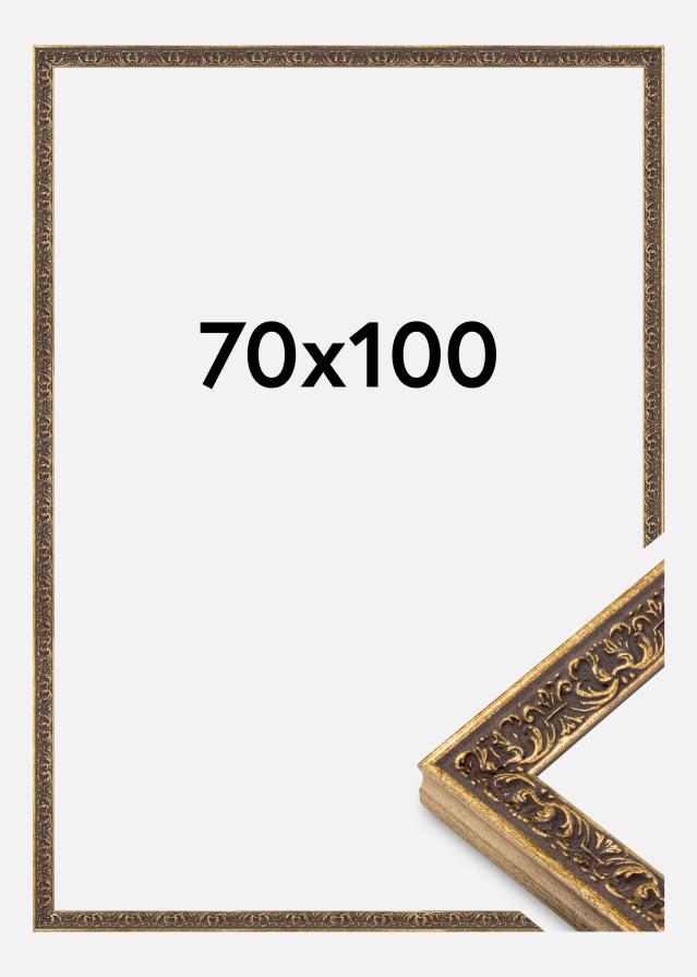 Jämtlands Ramfabrik Frame Amber Acrylic Glass Silver 70x100 cm