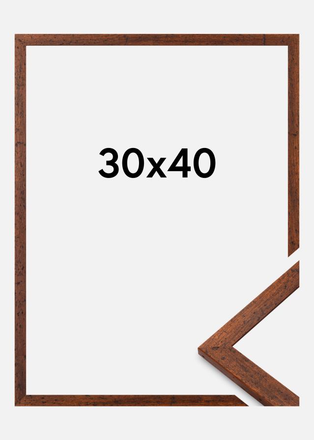 Jämtlands Ramfabrik Frame Humphrey Acrylic Glass Brown 30x40 cm