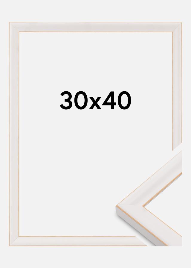 Jämtlands Ramfabrik Frame Marie Claire Acrylic Glass White 30x40 cm