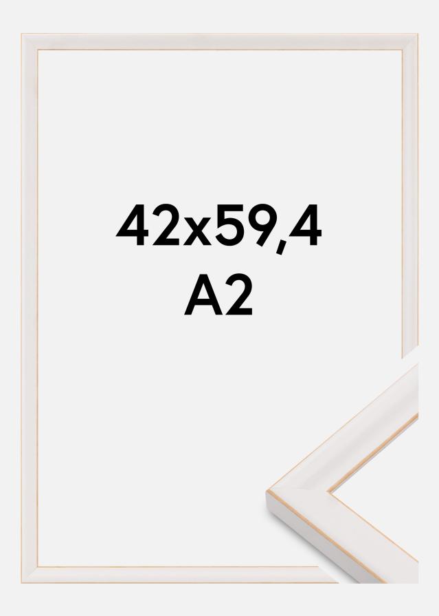 Jämtlands Ramfabrik Frame Marie Claire Acrylic Glass White 42x59.4 cm (A2)