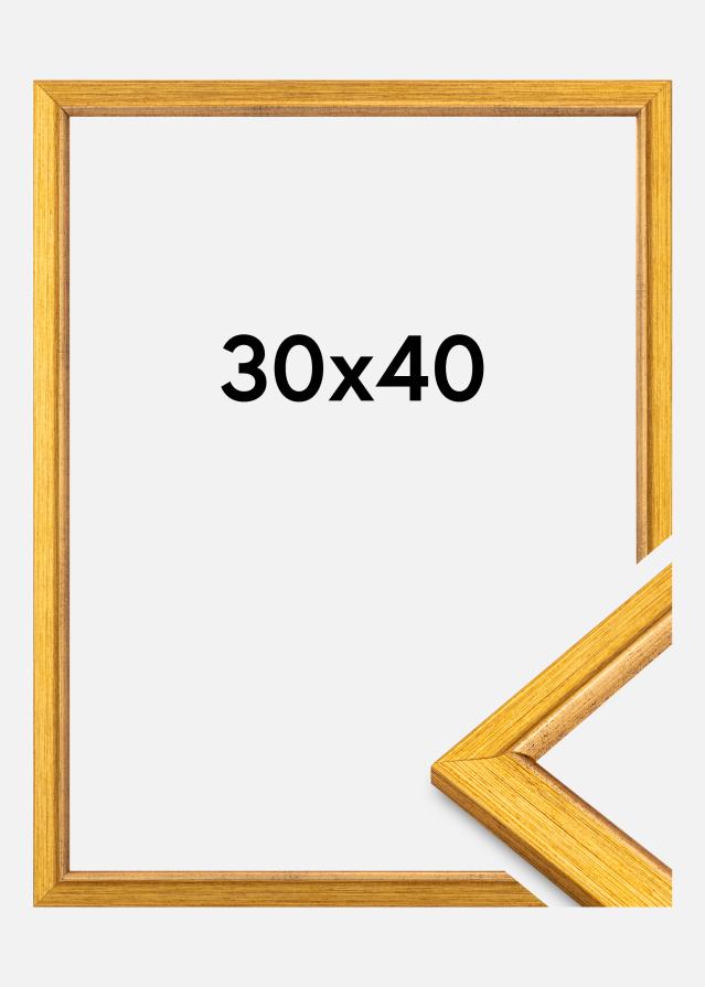 Jämtlands Ramfabrik Frame Marisa Acrylic Glass Gold 30x40 cm