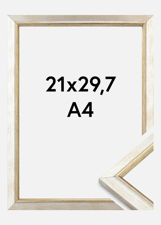 Jämtlands Ramfabrik Frame Marisa Acrylic Glass Silver 21x29.7 cm (A4)