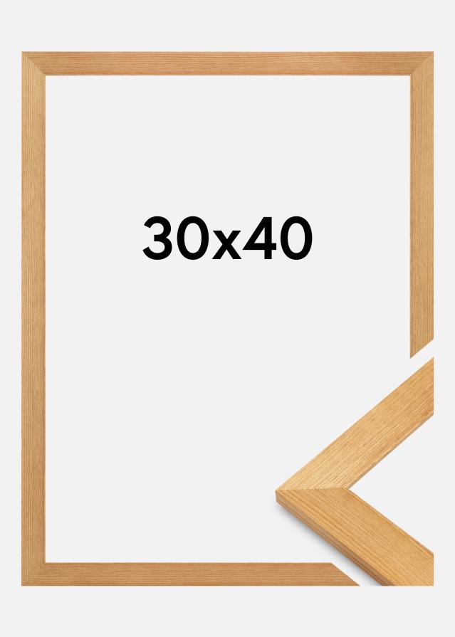 Jämtlands Ramfabrik Frame Sandra Acrylic Glass Oak 30x40 cm