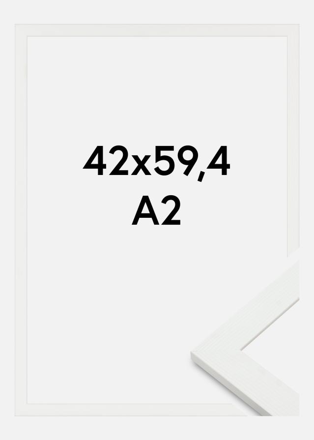 Jämtlands Ramfabrik Frame Sandra Acrylic Glass White 42x59.4 cm (A2)