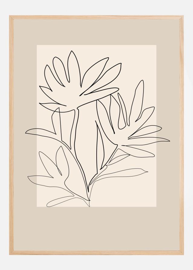 Bildverkstad 3x4 Aspectratiolineart4 Poster