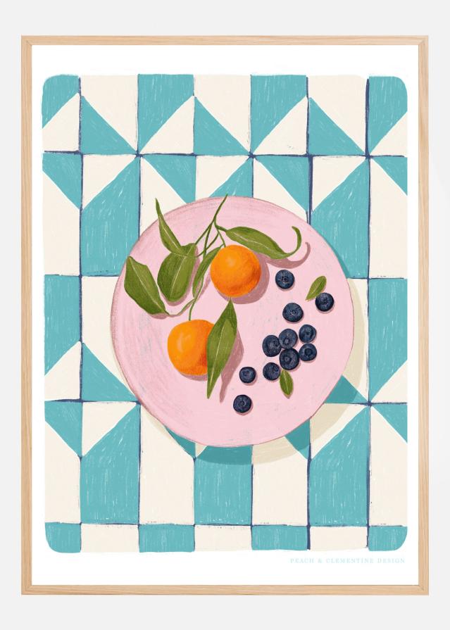 Bildverkstad Pandc Citrus and Berries Poster
