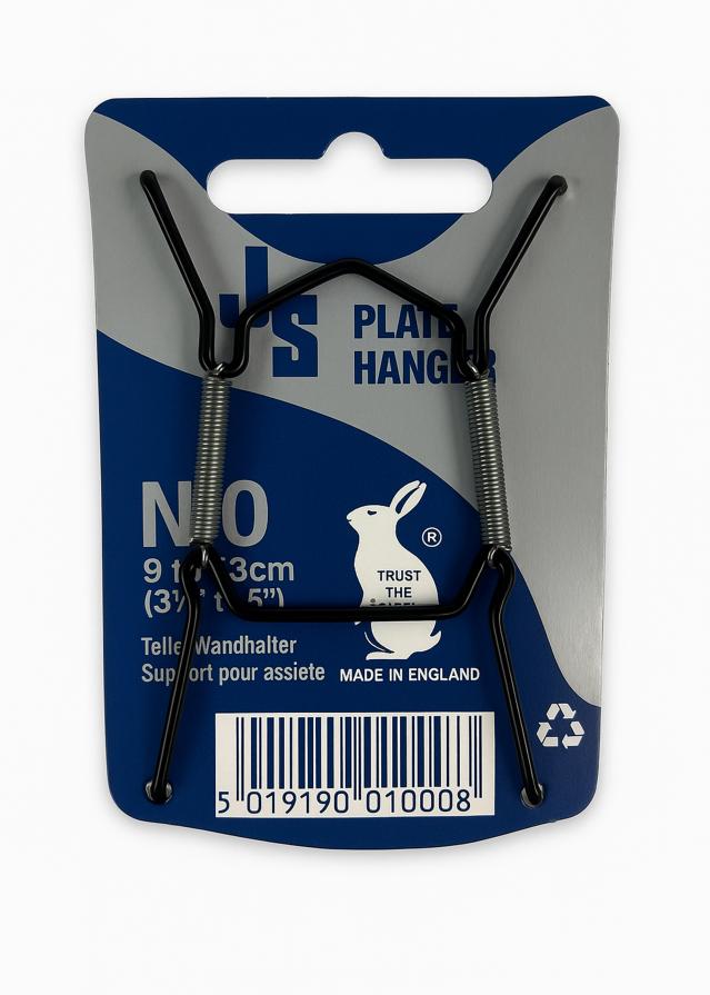 Konstlist Plate hanger Black 9-13 cm