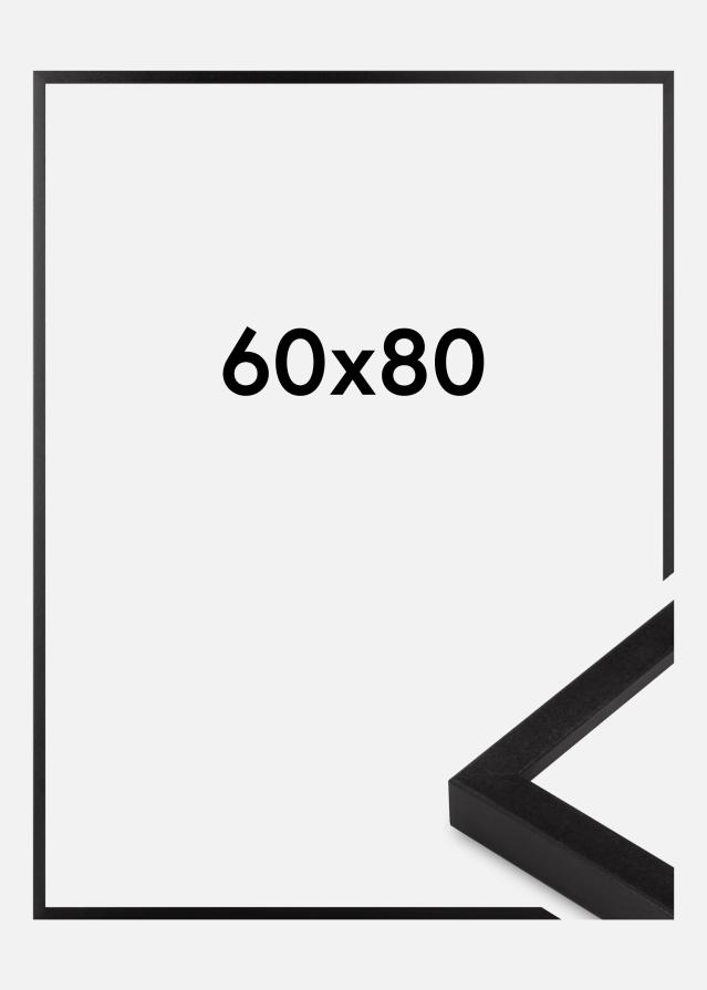 Innova Picture Frame Black Slim 60 x 80 cm
