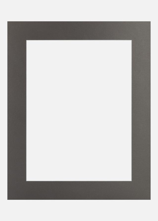 Jämtlands Ramfabrik Mount GunMetal Metal (White Core) 40x40 cm (29x29)