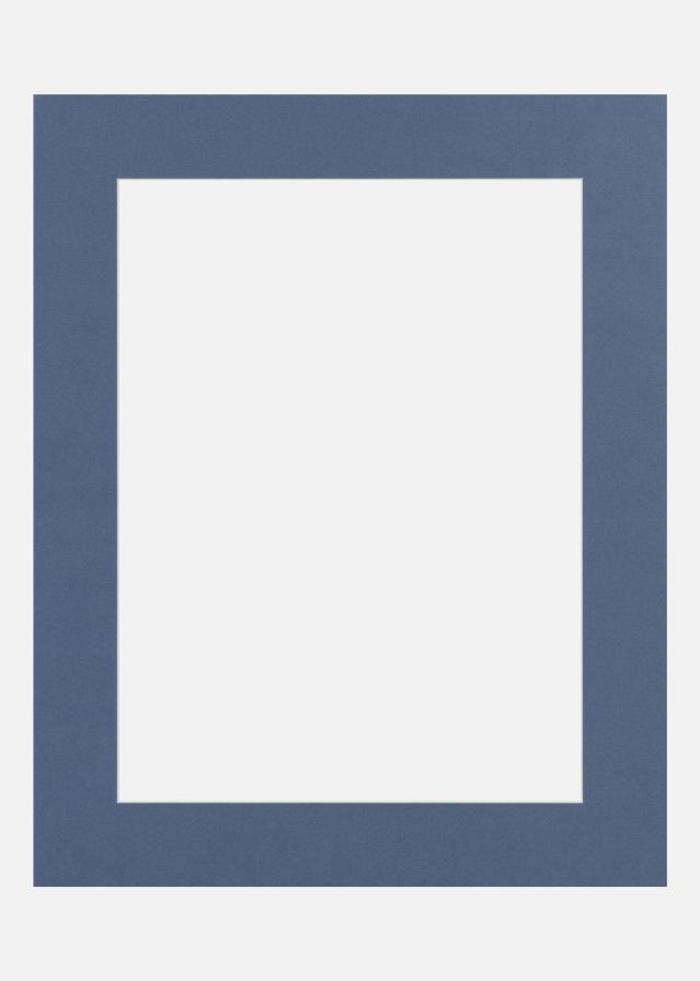 Jämtlands Ramfabrik Mount Blue Iris (White Core) 40x40 cm (29x29)