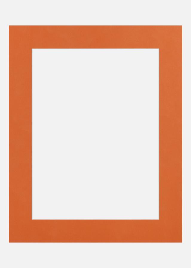 Jämtlands Ramfabrik Mount Mandarin Orange (White Core) 40x50 cm (28,7x41 - A3)