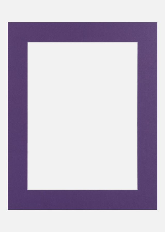 Jämtlands Ramfabrik Mount Purple Iris (White Core) 50x70 cm (41x58,4 - A2)