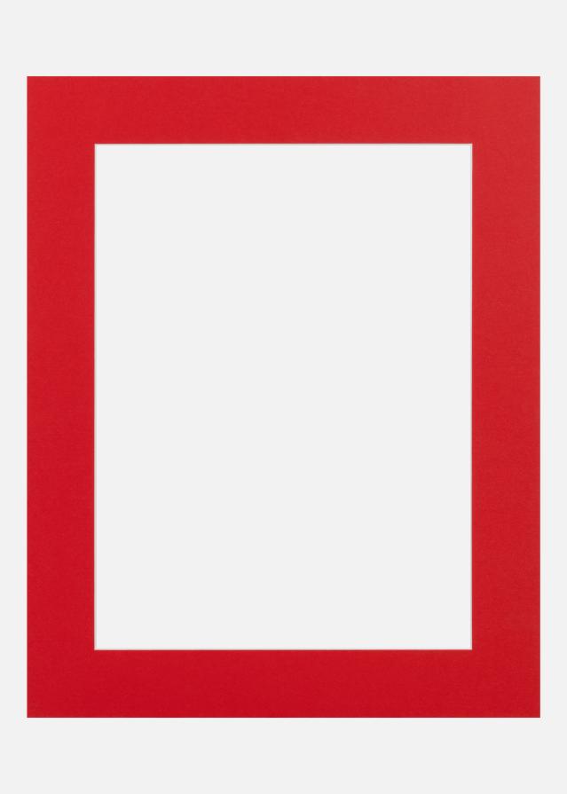 Jämtlands Ramfabrik Mount Red Hot (White Core) 30x40 cm (20x28,7 - A4)