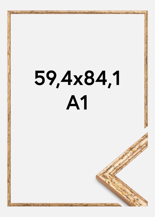 Jämtlands Ramfabrik Frame Claudia Acrylic Glass Silver 59.4x84.1 cm (A1)