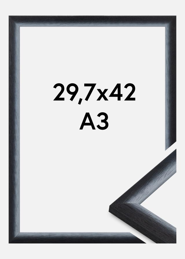 Jämtlands Ramfabrik Frame Cornwall Acrylic Glass Black 29.7x42 cm (A3)