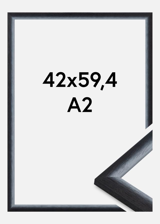 Jämtlands Ramfabrik Frame Cornwall Acrylic Glass Black 42x59.4 cm (A2)