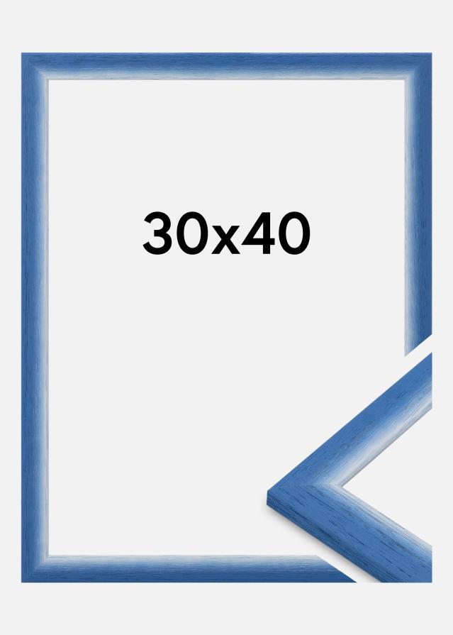 Jämtlands Ramfabrik Frame Cornwall Acrylic Glass Blue 30x40 cm