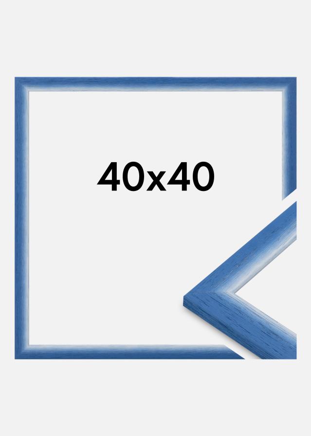 Jämtlands Ramfabrik Frame Cornwall Acrylic Glass Blue 40x40 cm