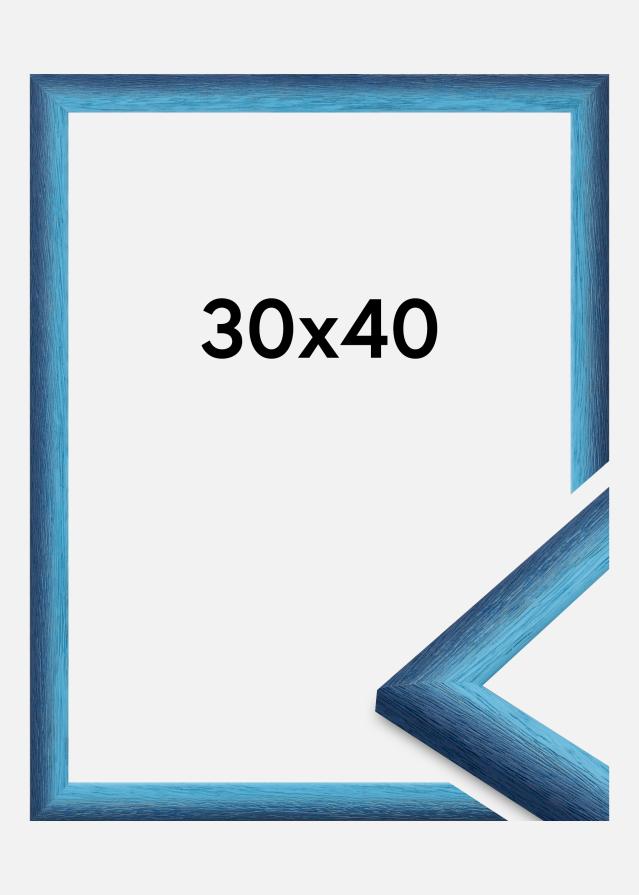 Jämtlands Ramfabrik Frame Cornwall Acrylic Glass Dark Blue 30x40 cm