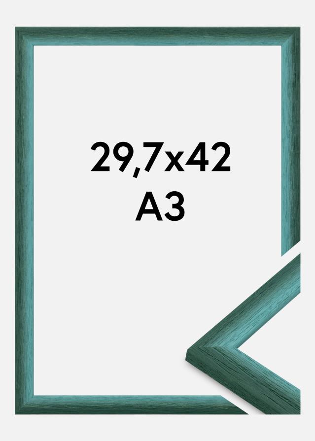 Jämtlands Ramfabrik Frame Cornwall Acrylic Glass Dark Green 29.7x42 cm (A3)