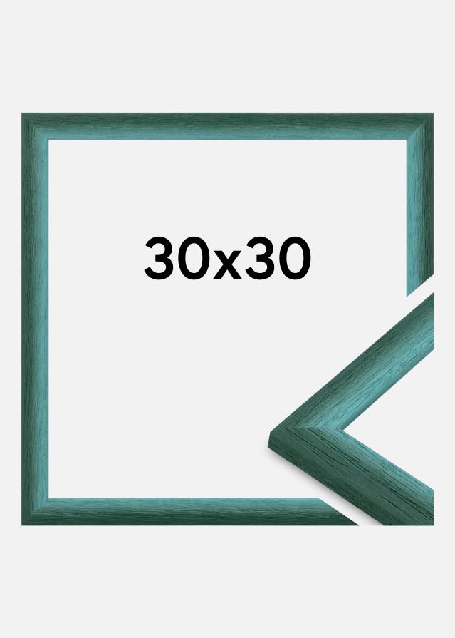 Jämtlands Ramfabrik Frame Cornwall Acrylic Glass Dark Green 30x30 cm