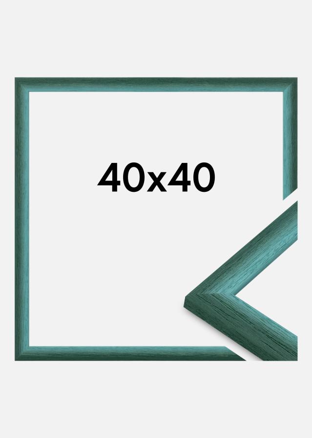 Jämtlands Ramfabrik Frame Cornwall Acrylic Glass Dark Green 40x40 cm