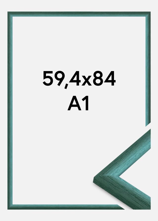 Jämtlands Ramfabrik Frame Cornwall Acrylic Glass Dark Green 59.4x84 cm (A1)