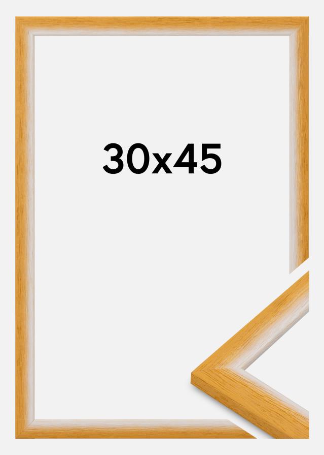 Jämtlands Ramfabrik Frame Cornwall Acrylic Glass Gold 30x45 cm