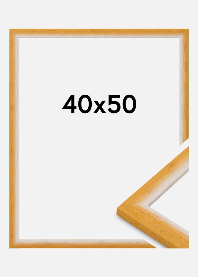 Jämtlands Ramfabrik Frame Cornwall Acrylic Glass Gold 40x50 cm