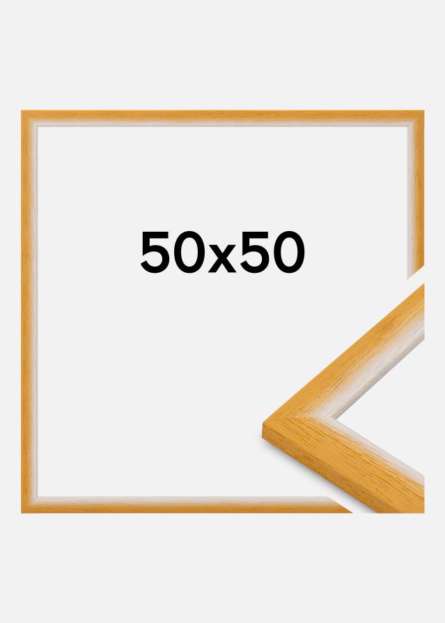 Jämtlands Ramfabrik Frame Cornwall Acrylic Glass Gold 50x50 cm